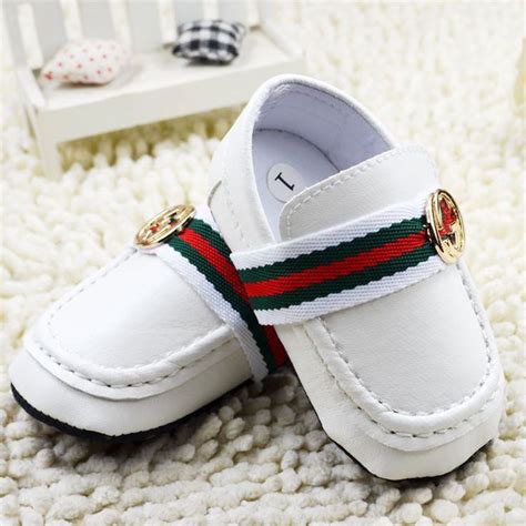 baby boy gucci sandals|Gucci baby booties.